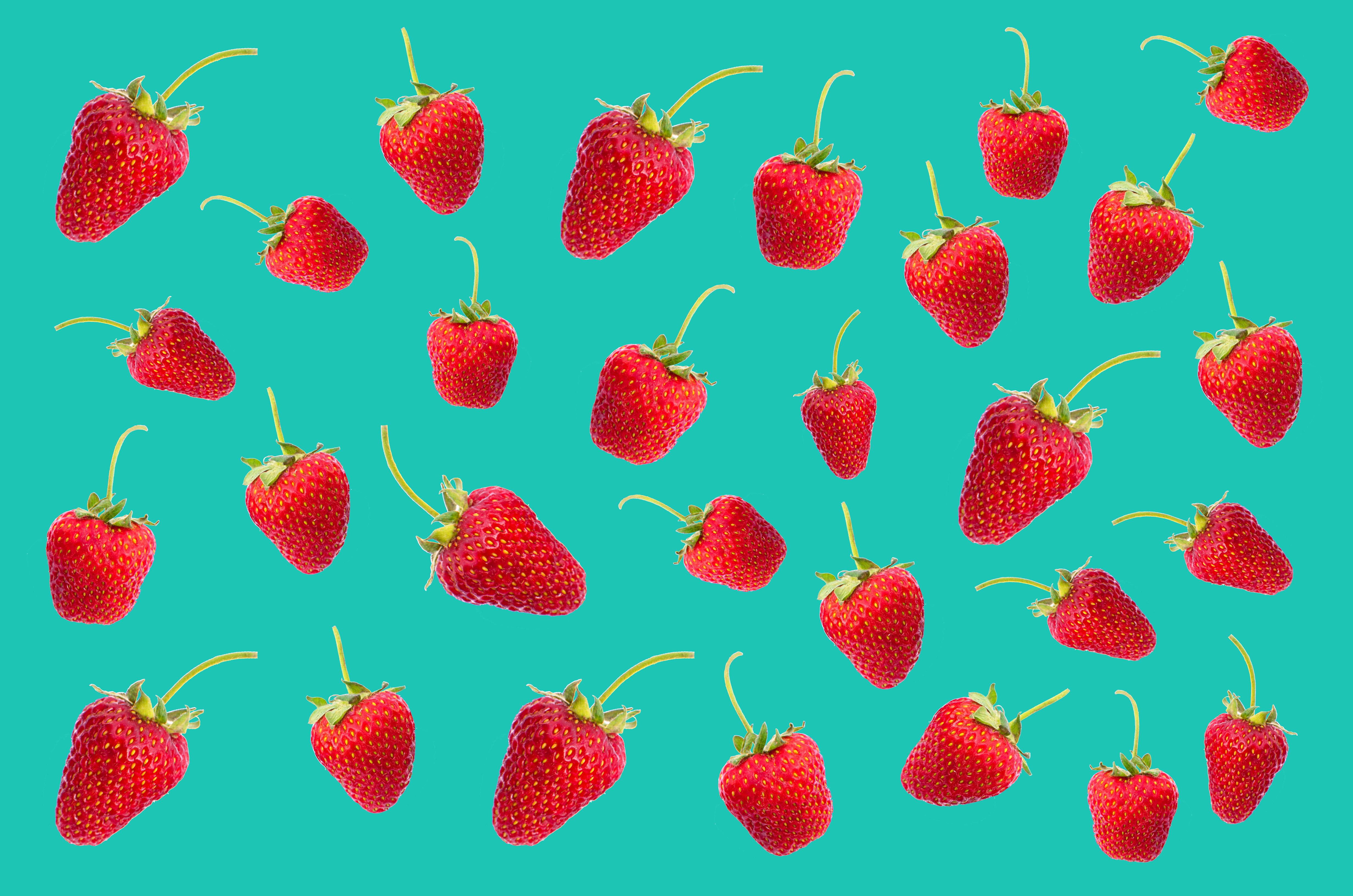 Fliegende Erdbeeren