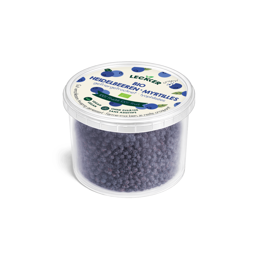 gefriergetrocknete Erdbeeren Packung