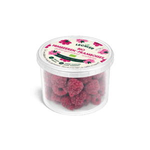 gefriergetrockneter himbeeren snack bio