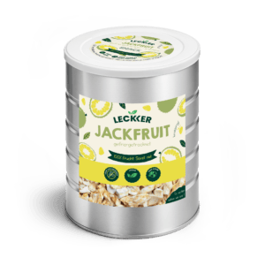 Gefriergetrocknete Jackfruit in Edelstahl Dose